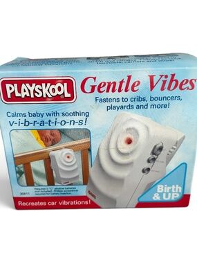 Playskool Gentle Vibes 30811 Baby Soother Vibrating Clip-On Crib Bouncer 1996